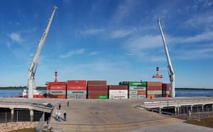 Inauguran terminal portuaria en Villeta