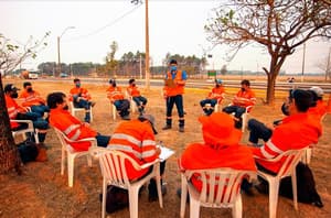 Capacitan a colaboradores sobre prevención de incendios