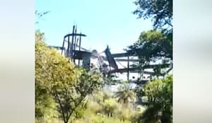 Lamentan demolición de “el esqueleto” de San Bernardino