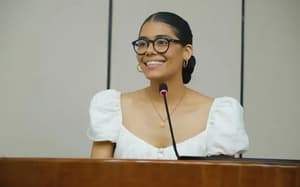 Majo Cabrera fue homenajeada en la Cámara de Senadores por su actuación en “Nada”