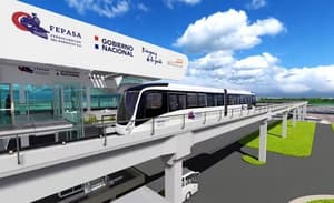 Santiago Peña confirmó en Emiratos Árabes Unidos el acuerdo para el tren de cercanías