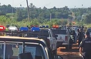 Más de 1.200 policías desalojan asentamiento en Jasy Kañy