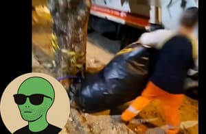 Tiktoker revela cómo trabajan los recolectores: madrugan a las 2:30 y enfrentan riesgos en cada recorrido