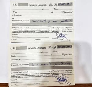 Hallan 74 pagarés irregulares en estudio de abogada Zully Ortiz