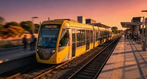 Tren de cercanías.