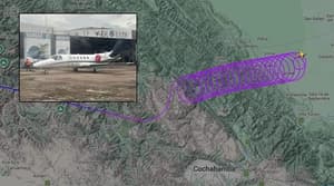 Avión se pierde en Bolivia luego de maniobras extrañas y caída del radar