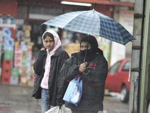 Meteorología prevé mínimas de hasta 5°C