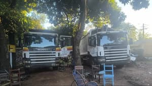 Tres camiones recolectores quedan fuera de servicio tras un acto de vandalismo