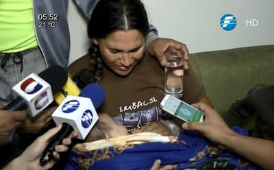 Recuperan a bebé robada