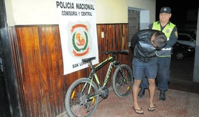 Atrapan a “bicichorro” en San Lorenzo