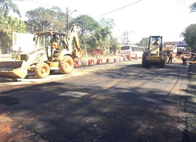 Cierran importante arteria de San Lorenzo y fijan desvíos