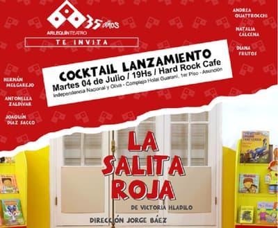 Lanzamiento de obra teatral “La Salita Roja”