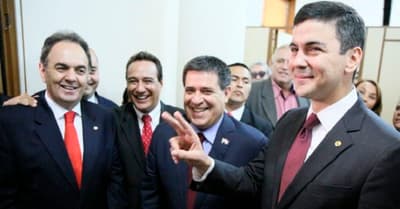 Cartes afirma que la salud de Paraguay depende del Partido Colorado