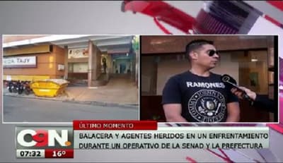 Agentes de la Senad y militares resultan heridos en tiroteo
