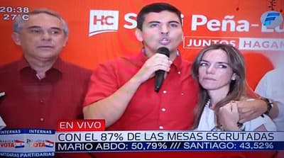 Peña asume derrota
