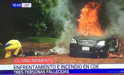 Enfrentamiento deja tres fallecidos en Ciudad del Este