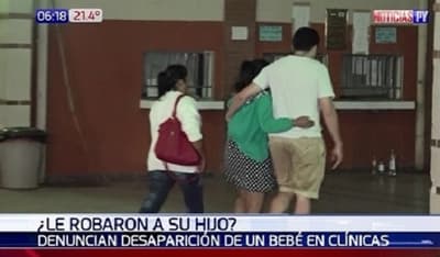 Denuncian desaparición de recién nacido en Clínicas