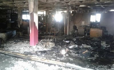 Incendian y roban Municipalidad de Encarnación