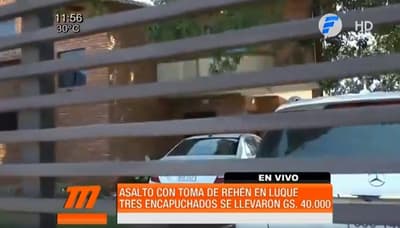 Delincuentes llevan G. 40 mil tras asalto con toma de rehén