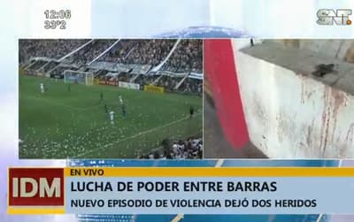 Pelea por liderazgo de barrabrava de Olimpia deja dos heridos