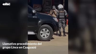 Comisario explica lo sucedido con el Grupo Lince y el piercing de un joven