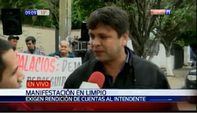 Limpeños solicitan rendición de cuentas a intendente