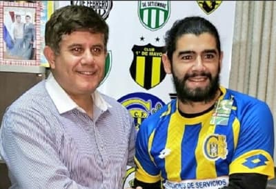Presentan a Rodrigo Burgos en Capiatá