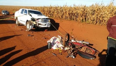 Hermanas menores de edad mueren en accidente de motocicleta
