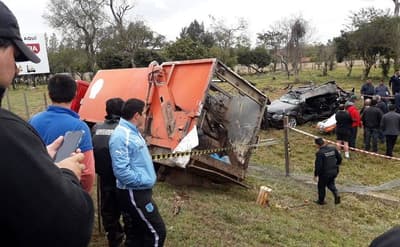 Choque en Ypané deja dos muertos