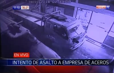 A tiros, guardia frustra robo de una empresa de aceros