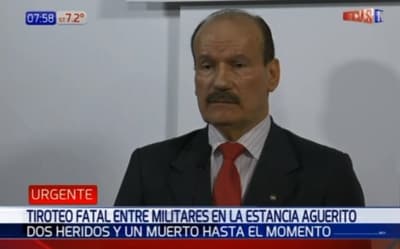 Confirman que militar baleó a camaradas