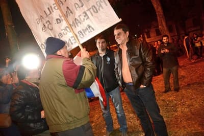 Federico Franco habla sobre el escrache que sufrió en manifestación