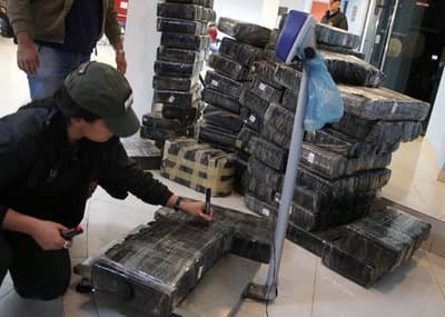 Senad incauta más de 3.000 kilos de marihuana y detiene a asistente fiscal