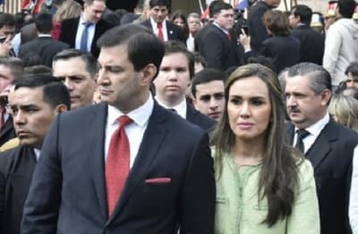 Ovelar se opone a que su esposa gane menos de G. 100 millones