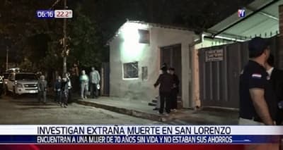 Mujer de avanzada edad es hallada sin vida