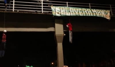 Amenazan con muñecos ahorcados en el fútbol colombiano