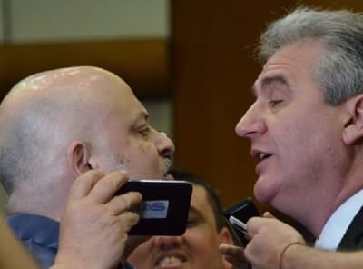 Fuerte cruce entre “Payo” Cubas, Bacchetta y Zacarías Irún en sala del Senado