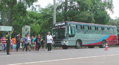 Operativo Caacupé: Dinatran libera horario de buses