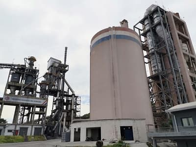Reparan horno de cementera estatal