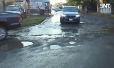 Denuncian pésimo estado de calles en Itá Enramada