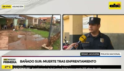 Conflicto por drogas acabó con vida de niña en el bañado