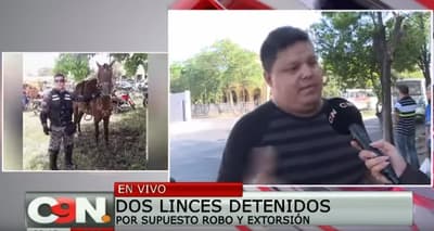 Víctima cuenta cómo fue sometido por agentes Lince