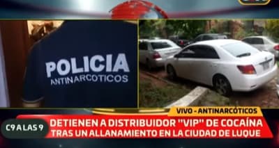Bernardino Caballero cae por “distribución VIP” de droga
