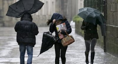 Anuncian ingreso de frente frío con lluvias y fuertes tormentas