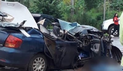 Joven muere tras choque contra camión