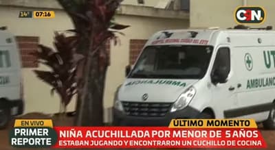 Juego de niñas termina con una de ellas apuñalada