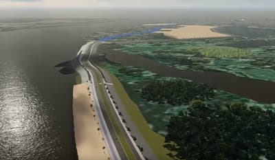Gobierno firma contrato para la construcción de la Costanera Sur