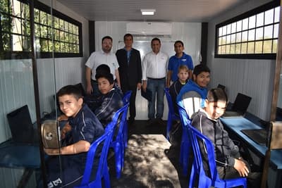 Telefónica inaugura telecentro en el Chaco