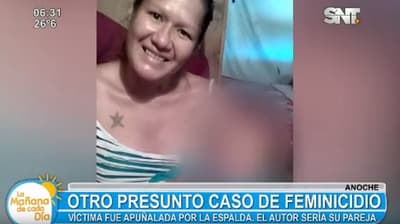 Mujer es asesinada de una puñalada en Asunción