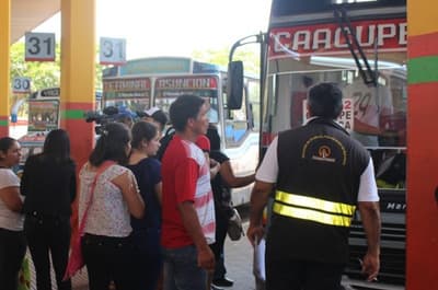 Operativo Caacupé: Dinatran informa sobre costo de pasaje y anuncia controles